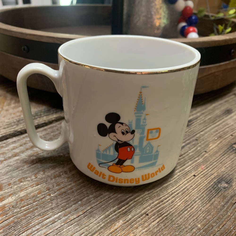 Vintage Disney World 1980’s Coffee Cup